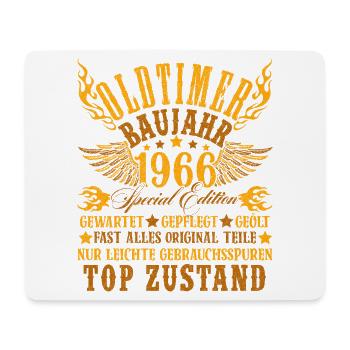 60th Birthday 60 Years Decoration 1965 Gift Funny - Mouse Pad (horizontal) - white - Front
