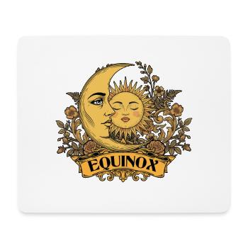 Equinox Renew, Rebalance, Renaissance Ostara - Tapis de souris (format paysage) - blanc - Devant