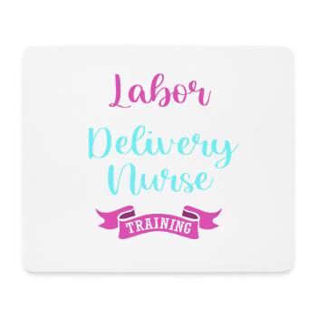 Midwife Childbirth - Mouse Pad (horizontal) - white - Front