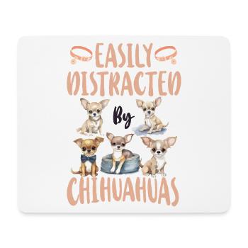 Chihuahua Chihuahueño Easily - Mouse Pad (horizontal) - white - Front