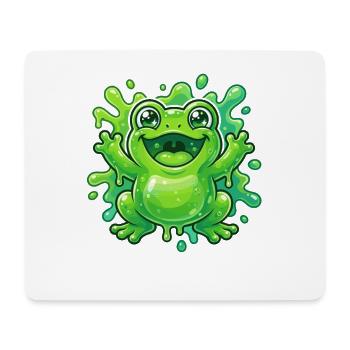 Happy Frog Spritz - Mouse Pad (horizontal) - white - Front