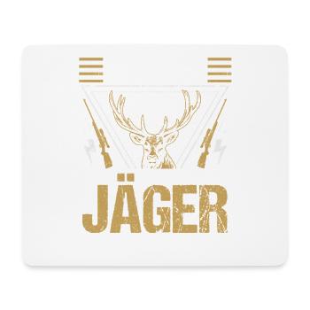 Chasse Chasse Chasseurs Chasseurs - Tapis de souris (format paysage) - blanc - Devant