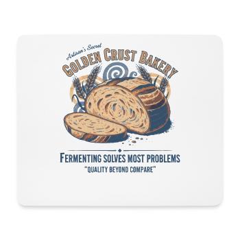 Sourdough Bread Baking Baker Sourdough Starter - Mouse Pad (horizontal) - white - Front