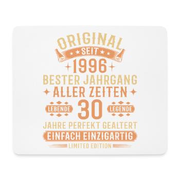 Cadeau de légende vintage pour le 30e anniversaire 1996 - Tapis de souris (format paysage) - blanc - Devant