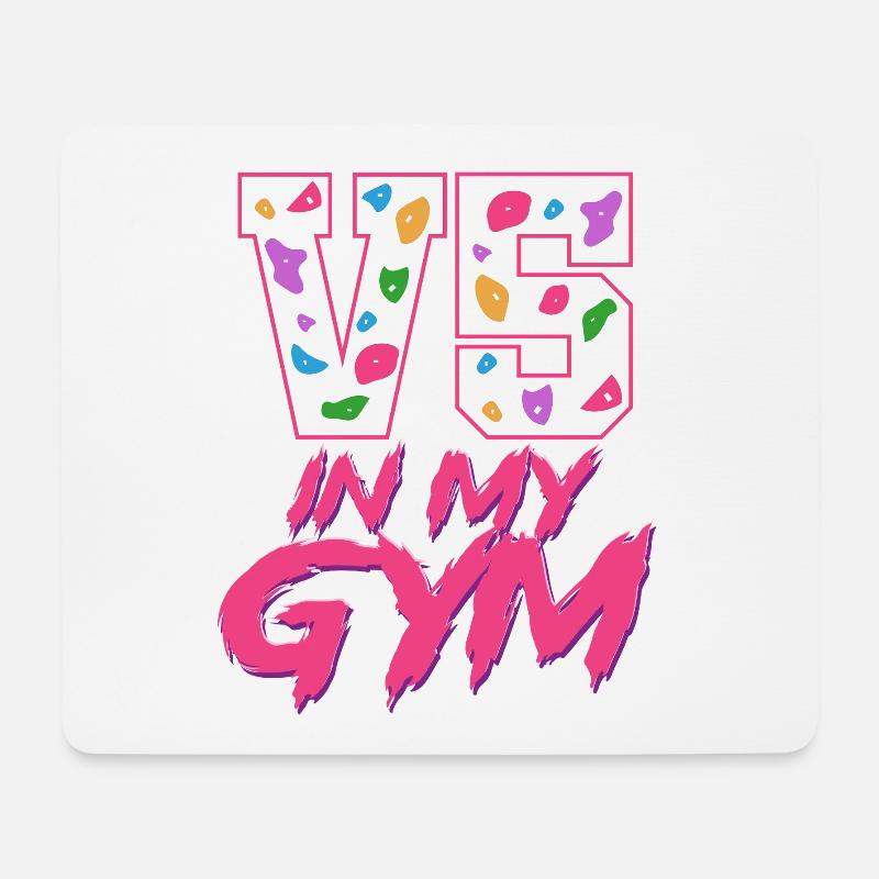 Indoor Klettern Indoorklettern - Mousepad (Querformat) - Weiß