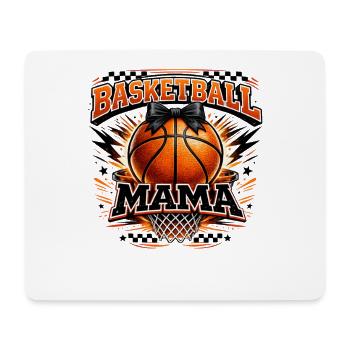 Basketball Mama Game Day Mom Shirt - Mouse Pad (horizontal) - white - Front