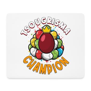 Tsougrisma-Champion Griechisch-Osterorthodoxe - Mousepad (Querformat) - Weiß - Vorne