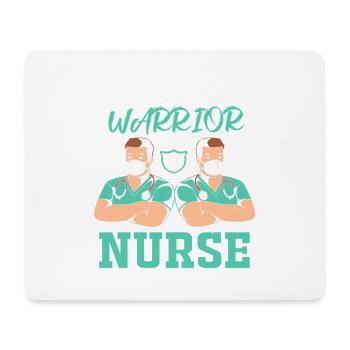 Nurse Hospital Nurse - Mouse Pad (horizontal) - white - Front