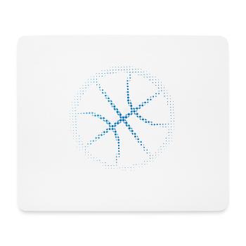 Conception des sports d’équipe pour tournoi de basketball - Tapis de souris (format paysage) - blanc - Devant