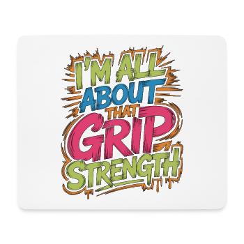 Hand Therapist I'm All About That Physiotherapist - Mousepad (Querformat) - Weiß - Vorne