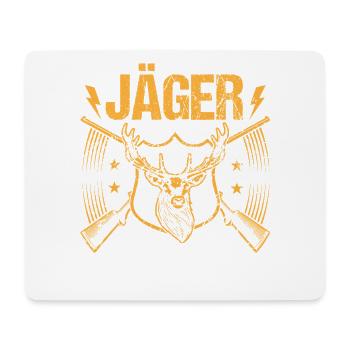 Chasse Chasse Chasseurs Chasseurs - Tapis de souris (format paysage) - blanc - Devant