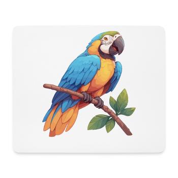 Aras Ara - Mousepad (Querformat) - Weiß - Vorne