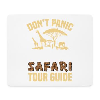 Safari Tour Guide Kostüm Touristenführer Reisen - Mousepad (Querformat) - Weiß - Vorne