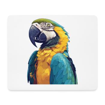 Aras Ara - Mousepad (Querformat) - Weiß - Vorne