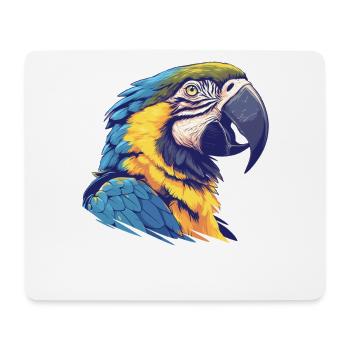 Aras Ara - Mousepad (Querformat) - Weiß - Vorne
