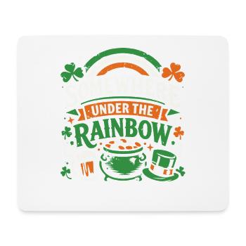 Under The Rainbow | St. Patrick's Day - Mouse Pad (horizontal) - white - Front