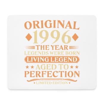 Legende 1996 – 30. Geburtstag Original Vintage - Mousepad (Querformat) - Weiß - Vorne