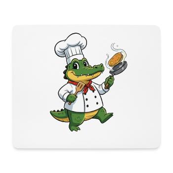 Gatorkoch Panfire - Tapis de souris (format paysage) - blanc - Devant