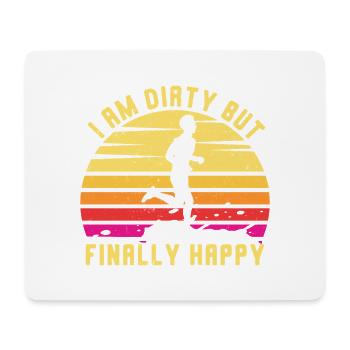 Funny XC Running Runner Gifts Édition Unique - Tapis de souris (format paysage) - blanc - Devant