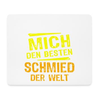 Schmied Geschenk - Mousepad (Querformat) - Weiß - Vorne