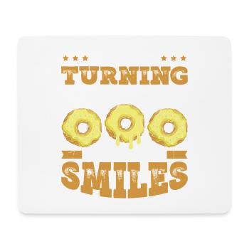 Donut fast food - Mouse Pad (horizontal) - white - Front