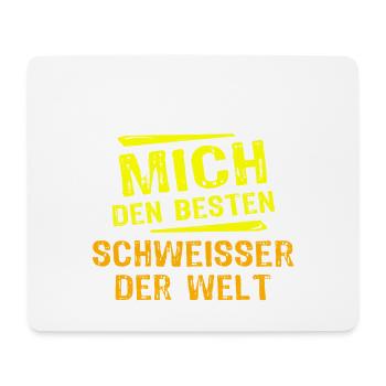 Schweisser Geschenk - Mousepad (Querformat) - Weiß - Vorne
