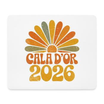 Cala d’Or 2026 Sunbeams - Tapis de souris (format paysage) - blanc - Devant