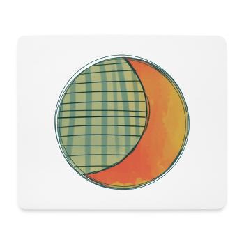 Lune, Soleil, équinoxe, Occulte, bénédictions de Pâques, - Tapis de souris (format paysage) - blanc - Devant