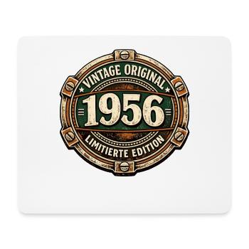 Vintage Original 1956 limitierte Edition - Mousepad (Querformat) - Weiß - Vorne