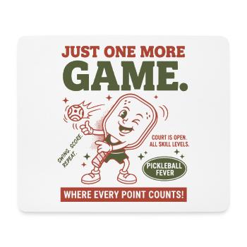 Pickleball Player Love Pickleball Court Paddles - Mouse Pad (horizontal) - white - Front