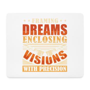Drywall Drywall Builder Drywall Fitter - Mouse Pad (horizontal) - white - Front