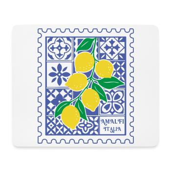 Italy Lemons Italia Amalfi Coast Summer - Mouse Pad (horizontal) - white - Front