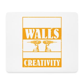 Drywall Drywall Builder Drywall Fitter - Mouse Pad (horizontal) - white - Front