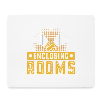 Drywall Drywall Builder Drywall Fitter - Mouse Pad (horizontal) - white - Front