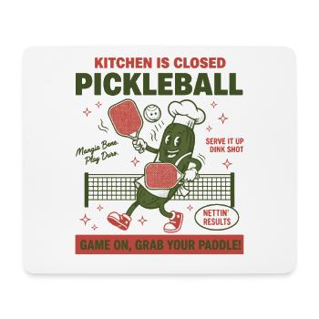 Pickleball-Küche ist geschlossen lustige Liebe Pickleball - Mousepad (Querformat) - Weiß - Vorne