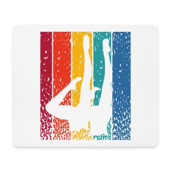 Artistic Swim Team Synchronschwimmen - Mousepad (Querformat) - Weiß - Vorne