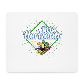 Belo Horizonte Minas Gerais Brasilien Tukan Design - Mousepad (Querformat) - Weiß - Vorne