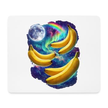Cosmic banana landscape - Mouse Pad (horizontal) - white - Front