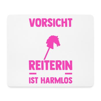 Steckenpferd Hobbyhorse Hobby Horsing - Mousepad (Querformat) - Weiß - Vorne