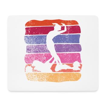 Artistic Swim Team Synchronschwimmen - Mousepad (Querformat) - Weiß - Vorne