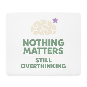 Existenzieller Humor, Nihilismus, Humor, - Mousepad (Querformat) - Weiß - Vorne