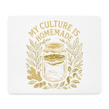 Hausgemachte Kultur | Kombucha Fermentation - Mousepad (Querformat) - Weiß - Vorne