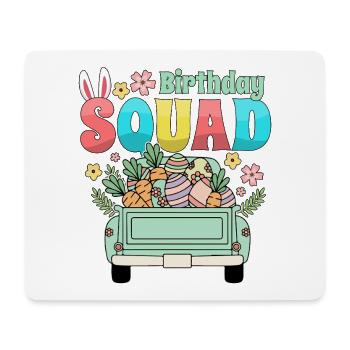 Birthday Squad Happy Easter Kids Birthday - Mouse Pad (horizontal) - white - Front