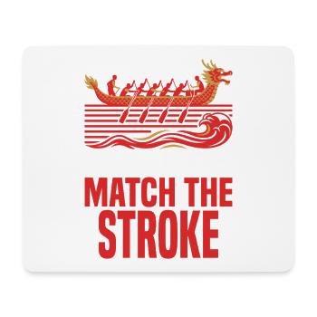 Dragon Boat Club Paddler Team Drachenboot Geschenk - Mousepad (Querformat) - Weiß - Vorne