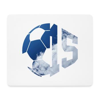 NR. 15 FUßBALLER NUMMER 15 FUßBALL 15. GEBURTSTAG - Mousepad (Querformat) - Weiß - Vorne