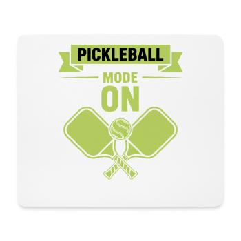 Mode Pickleball sur Joueur drôle Pickle Ball Love - Tapis de souris (format paysage) - blanc - Devant