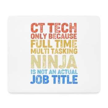 MRT Radiologe Röntgen Rad Tech Radiologie - Mousepad (Querformat) - Weiß - Vorne