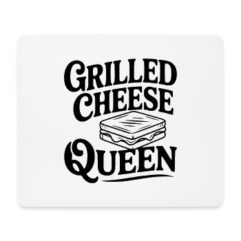 Grilled Cheese Queen - Mouse Pad (horizontal) - white - Front
