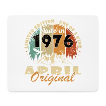 Année du jubilé avril 1976 - Tapis de souris (format paysage) - blanc - Devant