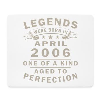 Legenden aus April 2006 - Mousepad (Querformat) - Weiß - Vorne